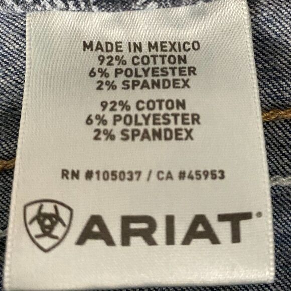 Ariat Real Denim Mid Rise Stretch Bootcut Womens Size 29S - Picture 9 of 11